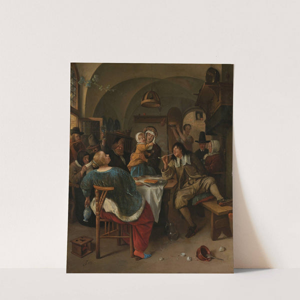 Family scene by Jan Steen