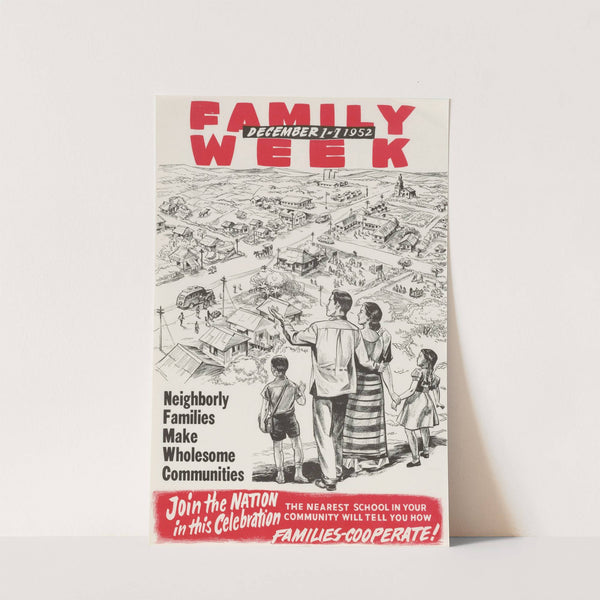 Family Week (Dec. 1-7, 1952) by U.S. Information Agency