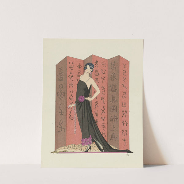 Famous Fashion Houses (1921) by George Barbier