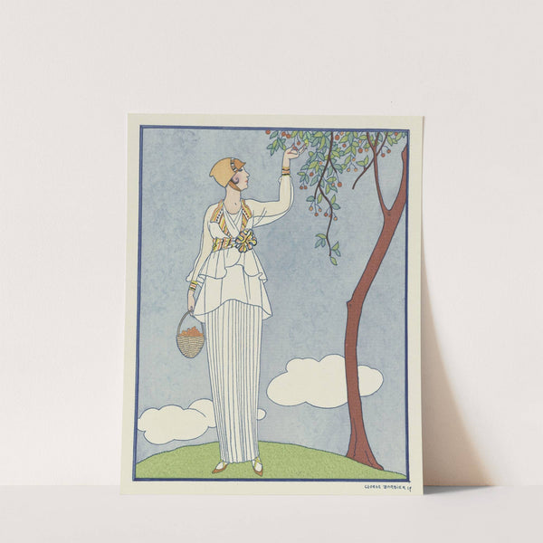 Famous Fashion Houses (1914) by George Barbier