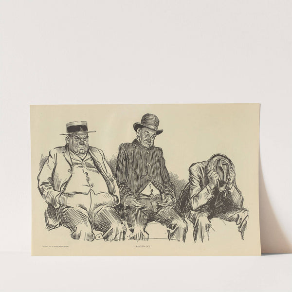 Fanned out (1900-1905) by Charles Dana Gibson