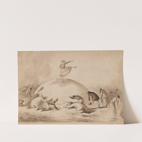 Fanny Elssler (1840-1842) by Felix Octavius Carr Darley