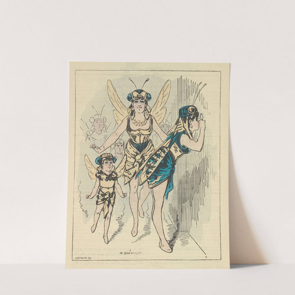 Fantaises Parisiennses (1870-1879) by Alfred Grévin