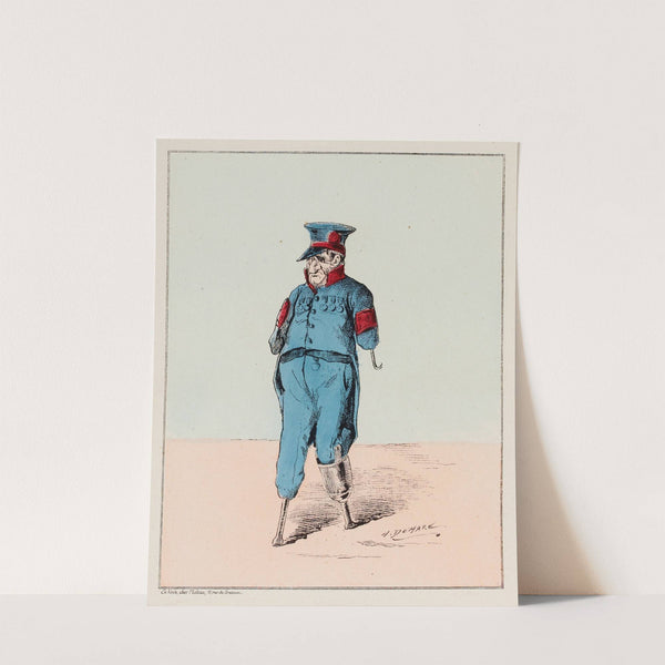 Fantaisies carnavalesques par H. Demare N°12 Projet de costume pour le carnaval de 1872. Costume les douceurs de (1872) by Henri Demare