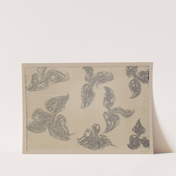 Fantasiemarmorpapier (1890) by Anker Kyster