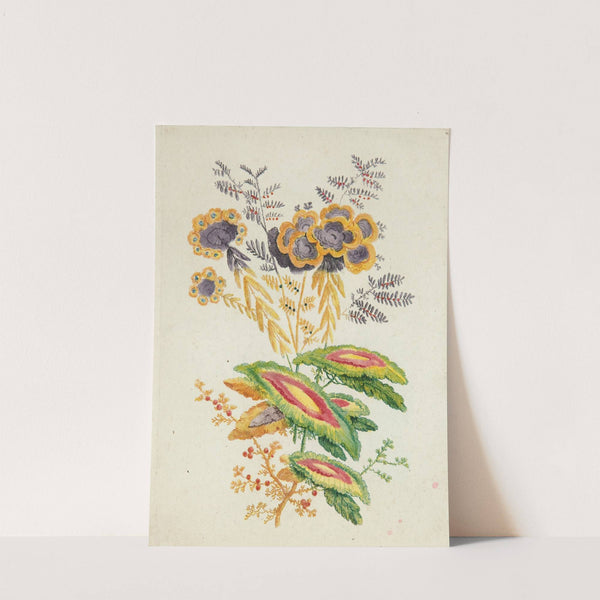 Fantastic flowers, from New Suite of Notebooks of Ideal Flowers for the Use of Designers and Painters by Anne Allen