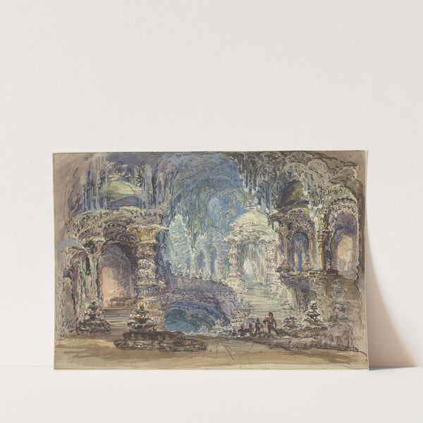 Fantastic Pavilions in a Grotto by Robert Caney