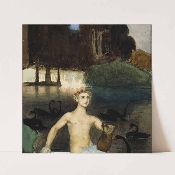 Fantasy (1895) by Magnus Enckell