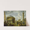 Fantasy View with the Pantheon and other Monuments of Ancient Rome by Giovanni Paolo Panini