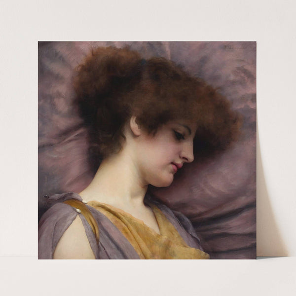Far Away Thoughts (1892) by John William Godward
