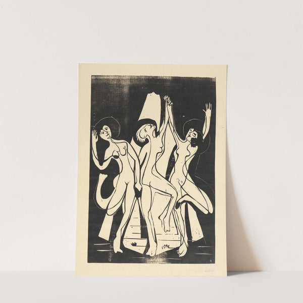 Farbentanz (1933) by Ernst Ludwig Kirchner