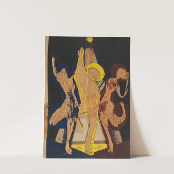 Farbentanz, Farbstock I (1933) by Ernst Ludwig Kirchner