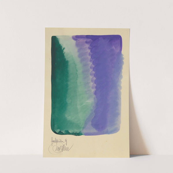 Farbstudien, 10 Blätter IX by Karl Wiener