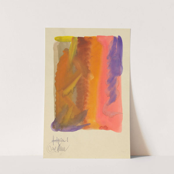 Farbstudien, 10 Blätter VIII by Karl Wiener