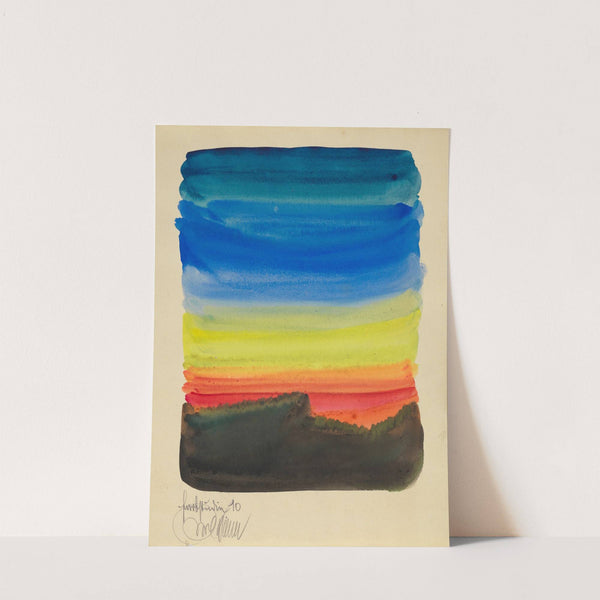 Farbstudien, 10 Blätter X by Karl Wiener