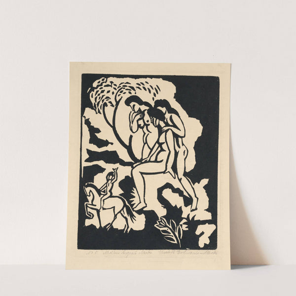 Farewell (1913) by August Macke