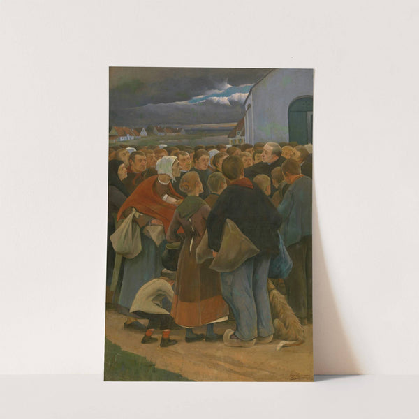 Farewell by Eugène Laermans