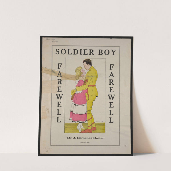 Farewell soldier boy by Anonymous