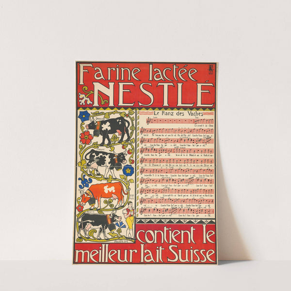 Farine lactée Nestlé. Contient le meilleur lait suisse (1901) by Marc-Auguste Bastard