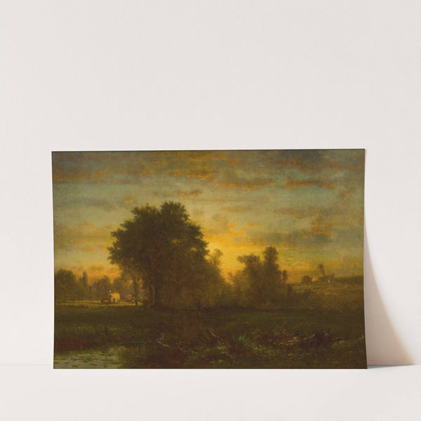 Farm at Sundown by George Inness