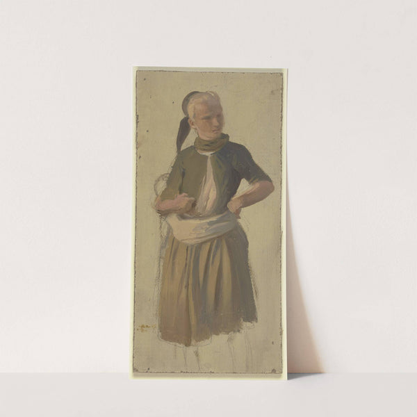 Farm girl 5 by Jakob Becker