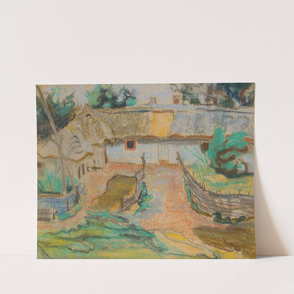 Farm in Konary (1900) by Stanisław Wyspiański