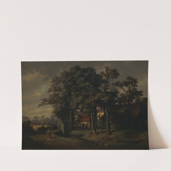 Farm in Merksem by Gustave Louis Marie Piéron