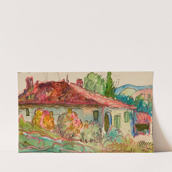 Farm near Albi by Donald Shaw MacLaughlan