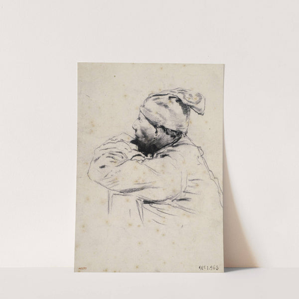 Farmer with 'Barretina' by Santiago Rusiñol