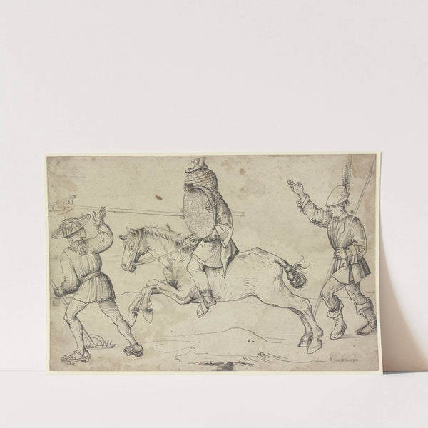 Farmer's tournament by Hans Burgkmair The Elder