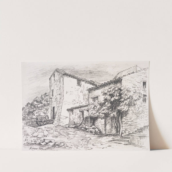 Farmhouse by Roger Fry