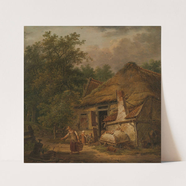 Farmhouse near Helvoirt by Pieter Pietersz. Barbiers