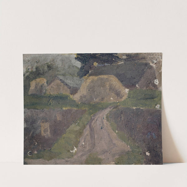 Farmhouses by Ernst Schiess