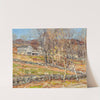 Farmstead and Stone Fence by George Gardner Symons