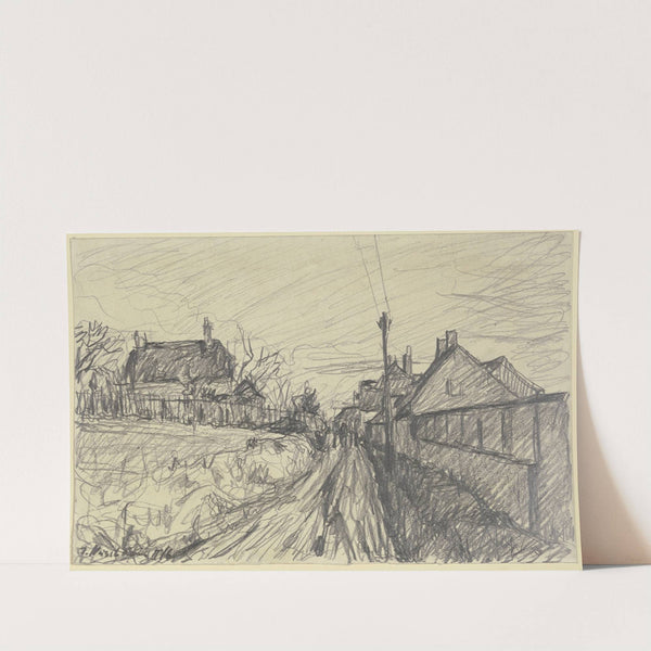 Farmstead in Ardon by Jakob Nussbaum