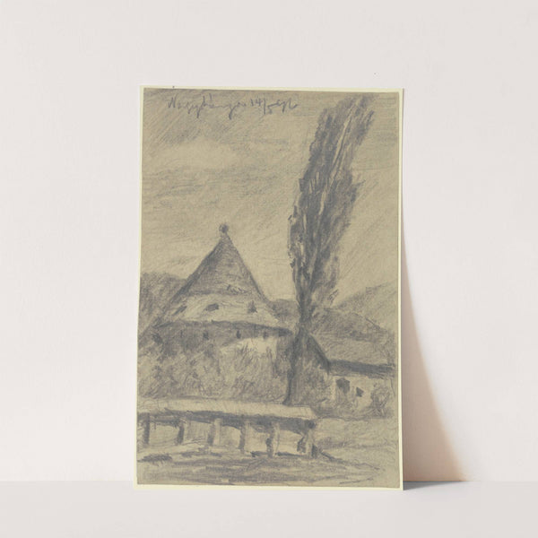 Farmstead in Nagybãnya by Jakob Nussbaum