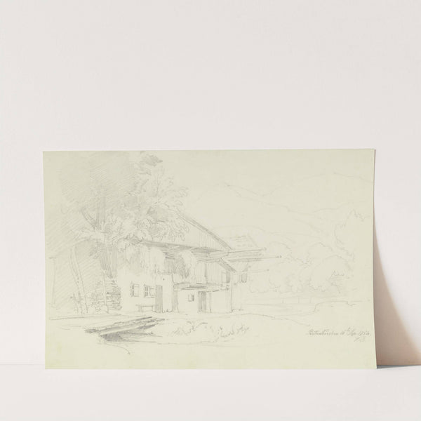 Farmstead in Partenkirchen by Fritz Bamberger