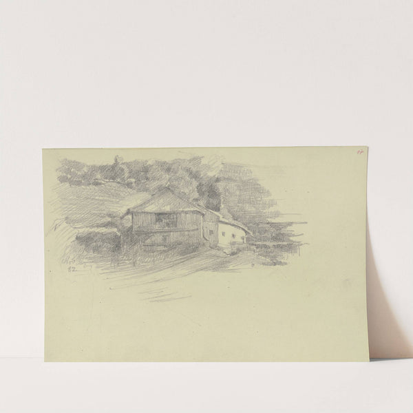 Farmstead in South Tirol by Louis Eysen