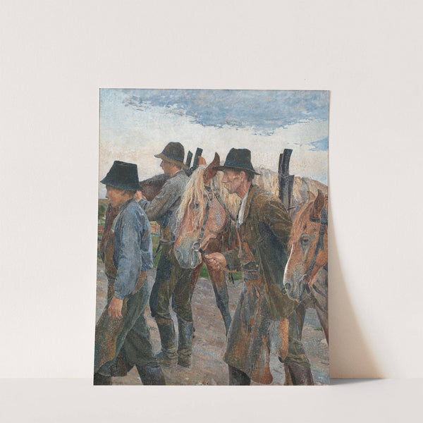 Farmworkers from Uppland by Carl Wilhelmson