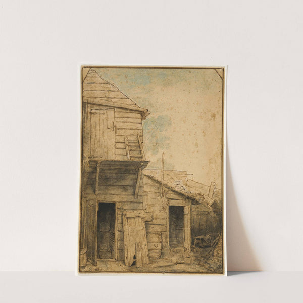 Farmyard by Adriaen van Ostade