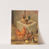 Farmyard family by Edgar Hunt