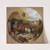 Farmyard scene (1851) by John Frederick Herring Jr.