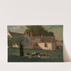 Farmyard Scene by Winslow Homer