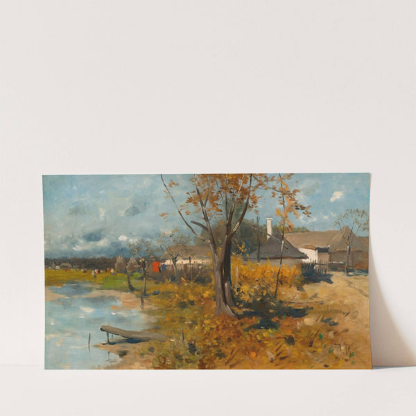 Farmyards (ca 1896-1900) by Jozef Brandt