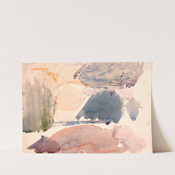 Farvestudie til Langelinie-billedet III by Edvard Weie