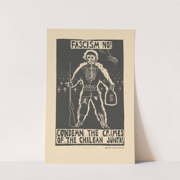 Fascism no! Condemn the crimes of the Chilean junta! by Rachael Romero