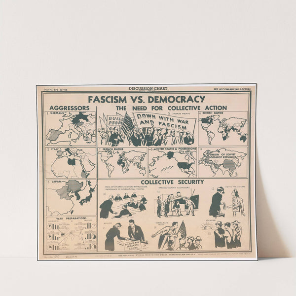 Fascism vs. Democracy – The Need For Collective Action (1938) by Visual Education Press