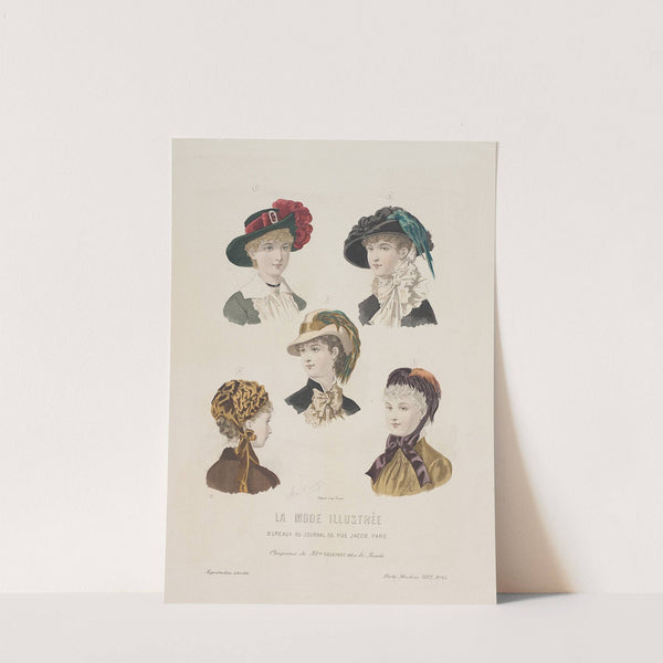 Fashion Plate for 'La Mode Illustrée' by Anonymous