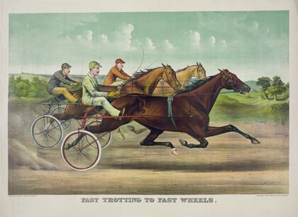 Fast trotting to fast wheels (1893)