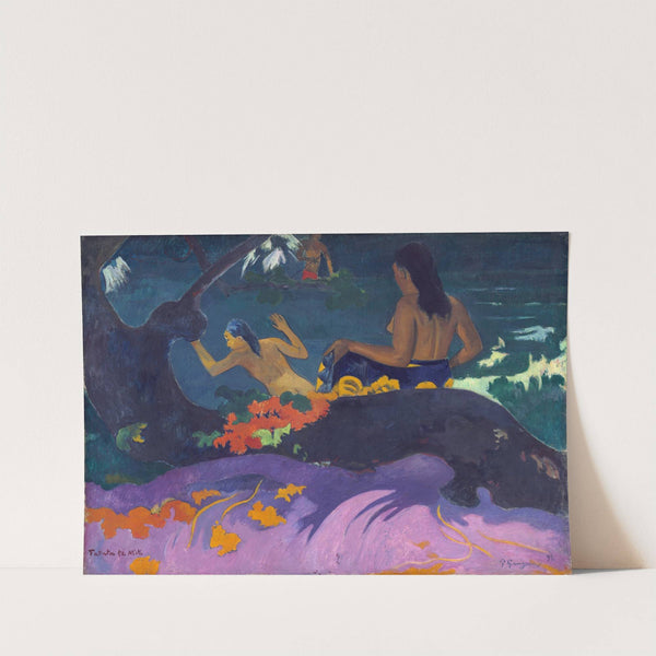 Fatata te Miti (By the Sea) by Paul Gauguin